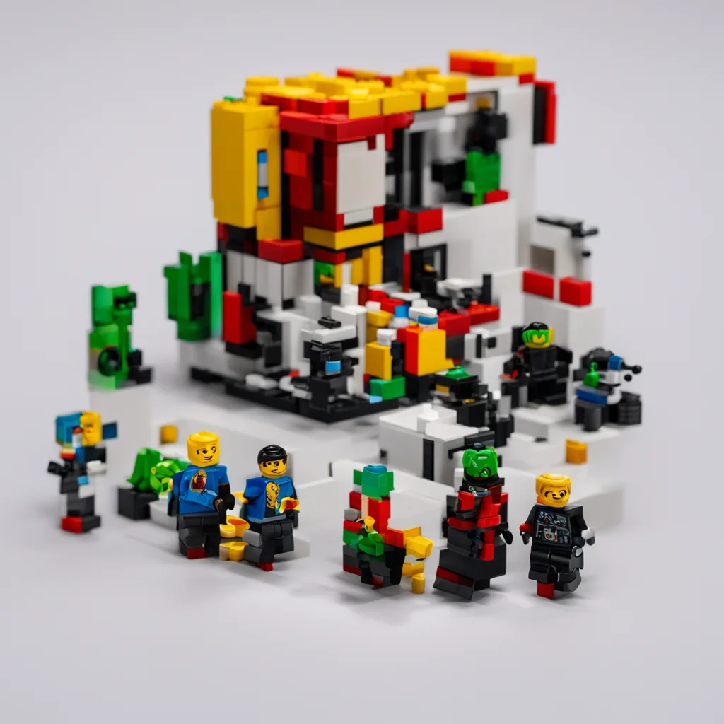omilia company in lego style