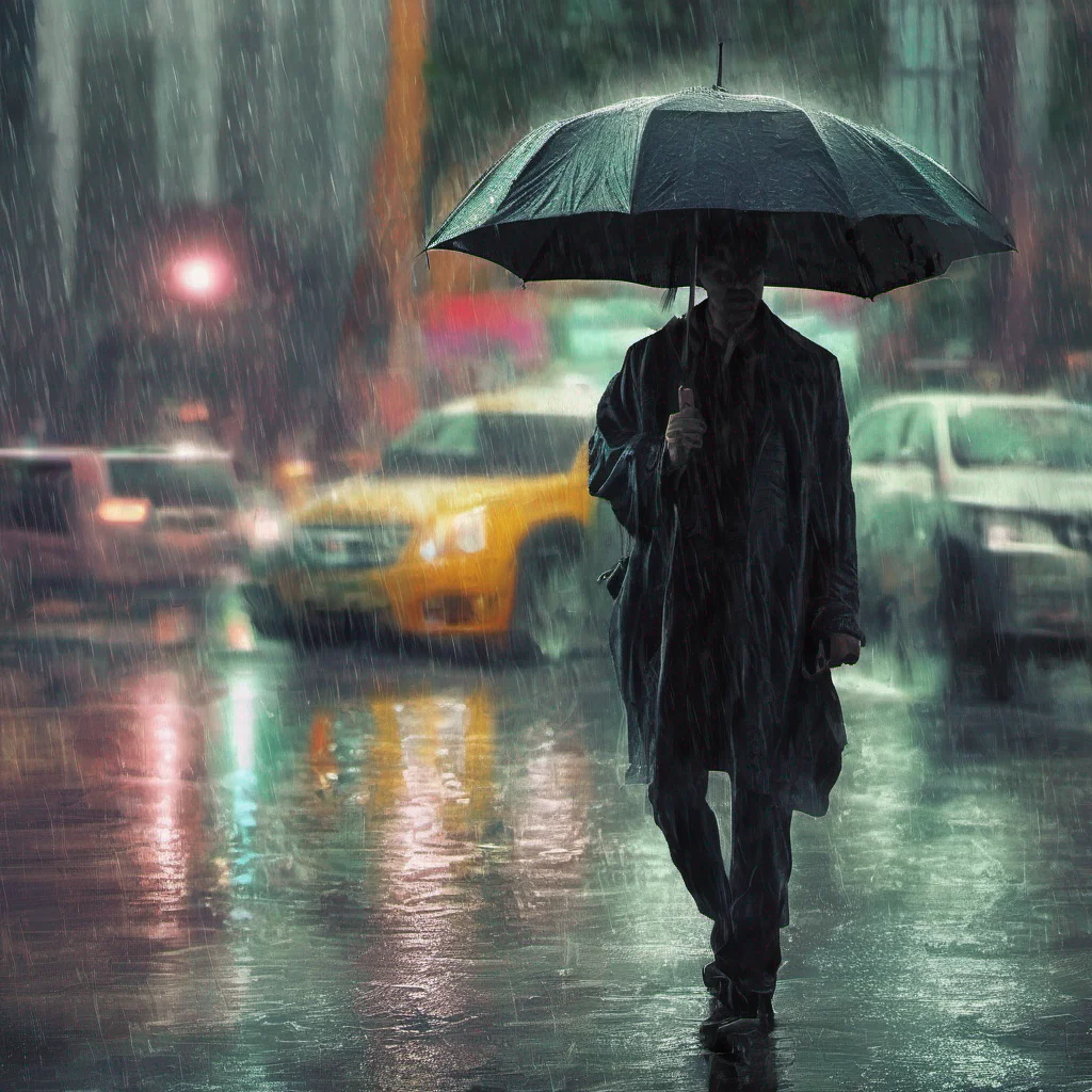 on man in rain digital art digital art digital art good looking trending fantastic 1