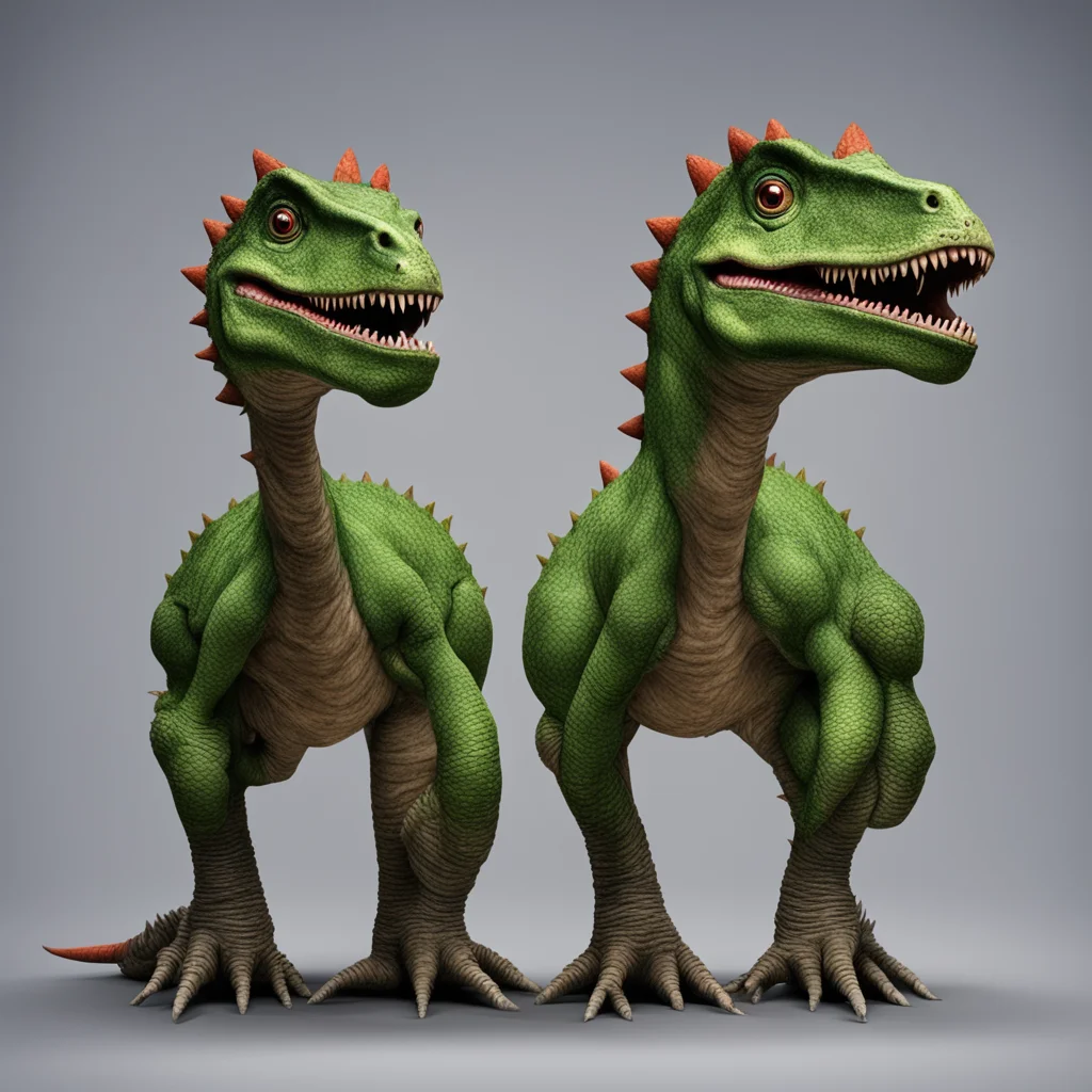 one dinosor with two heads good looking trending fantastic 1