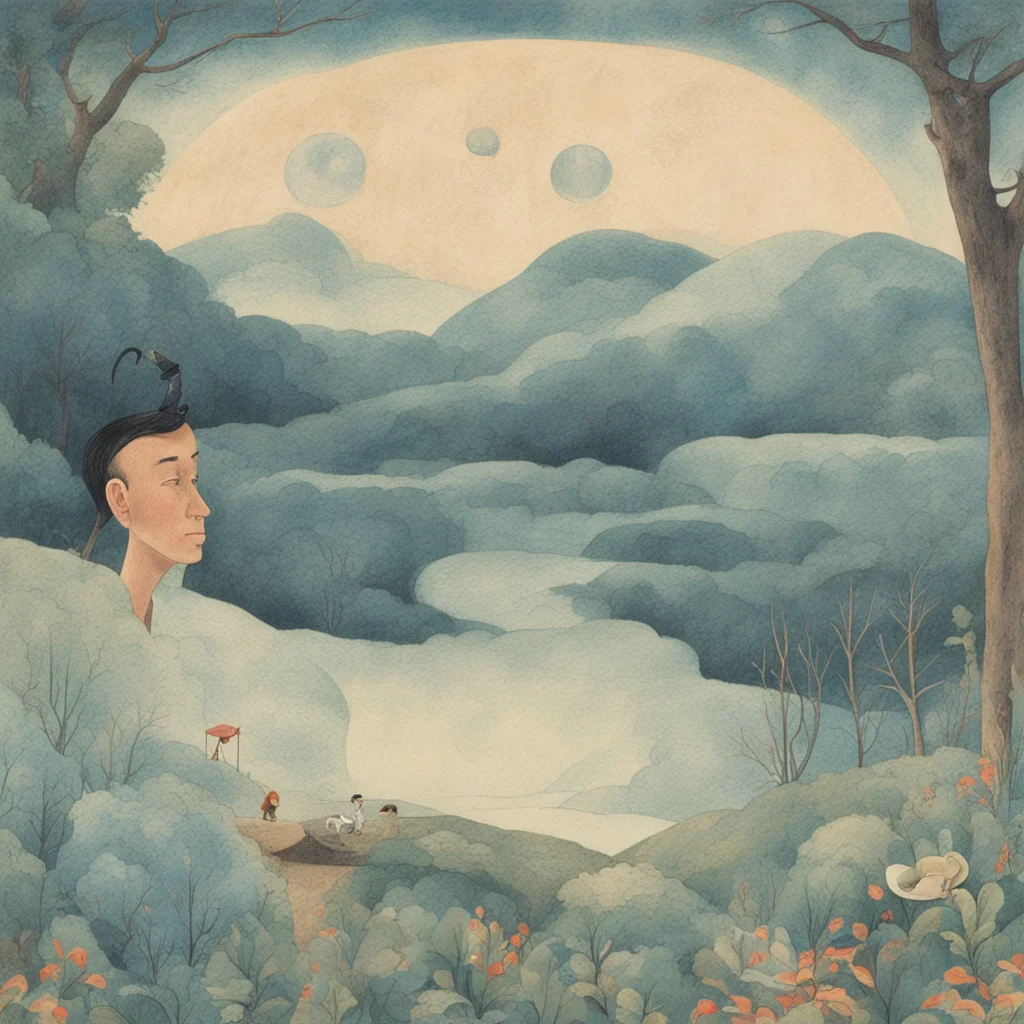 one man have a nice dream picture book amazing awesome portrait 2