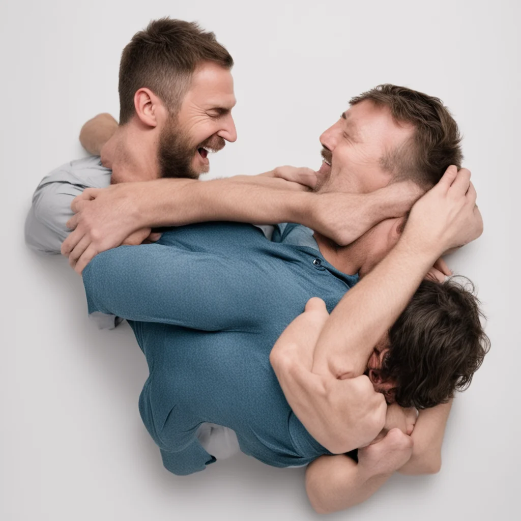 aione person pinning down and tickling another person. good looking trending fantastic 1