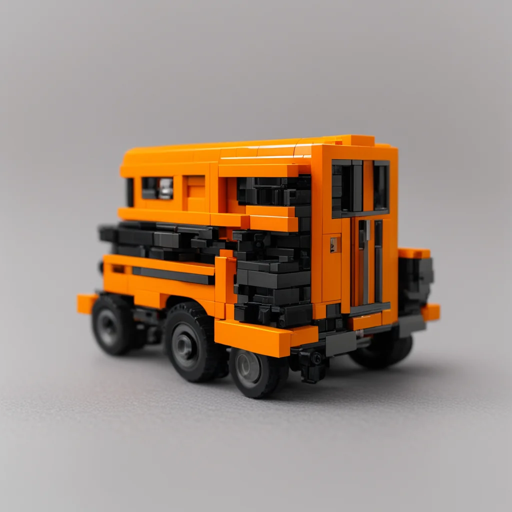 orange truck lego good looking trending fantastic 1