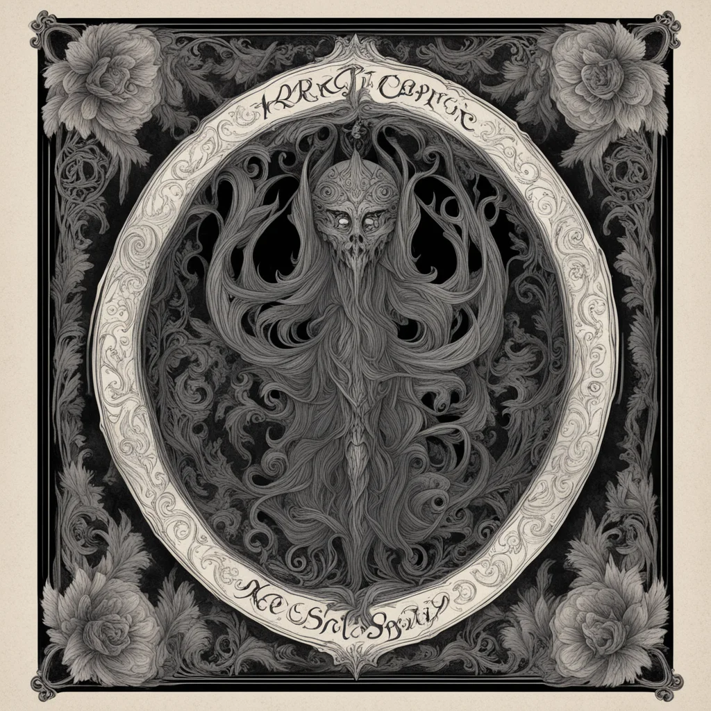 ornate bookplate dark spirit good looking trending fantastic 1