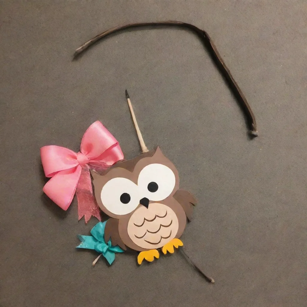 aiowl themed bow and arrow