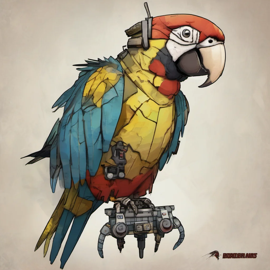 parrot borderlands three amazing awesome portrait 2