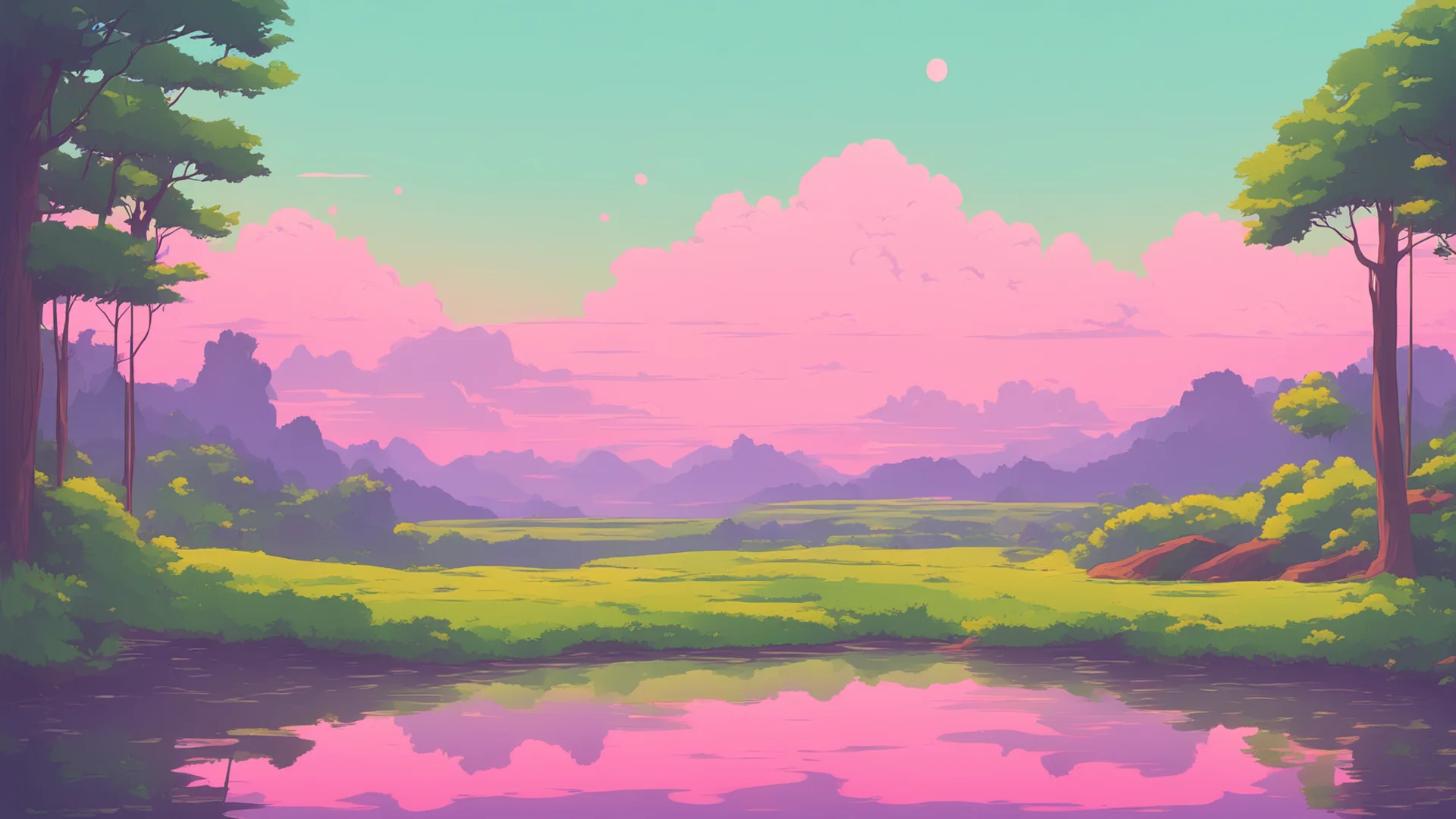 peaceful lowfi scene confident engaging wow artstation art 3 wide