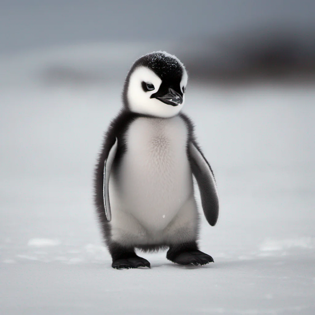 penguin baby confident engaging wow artstation art 3