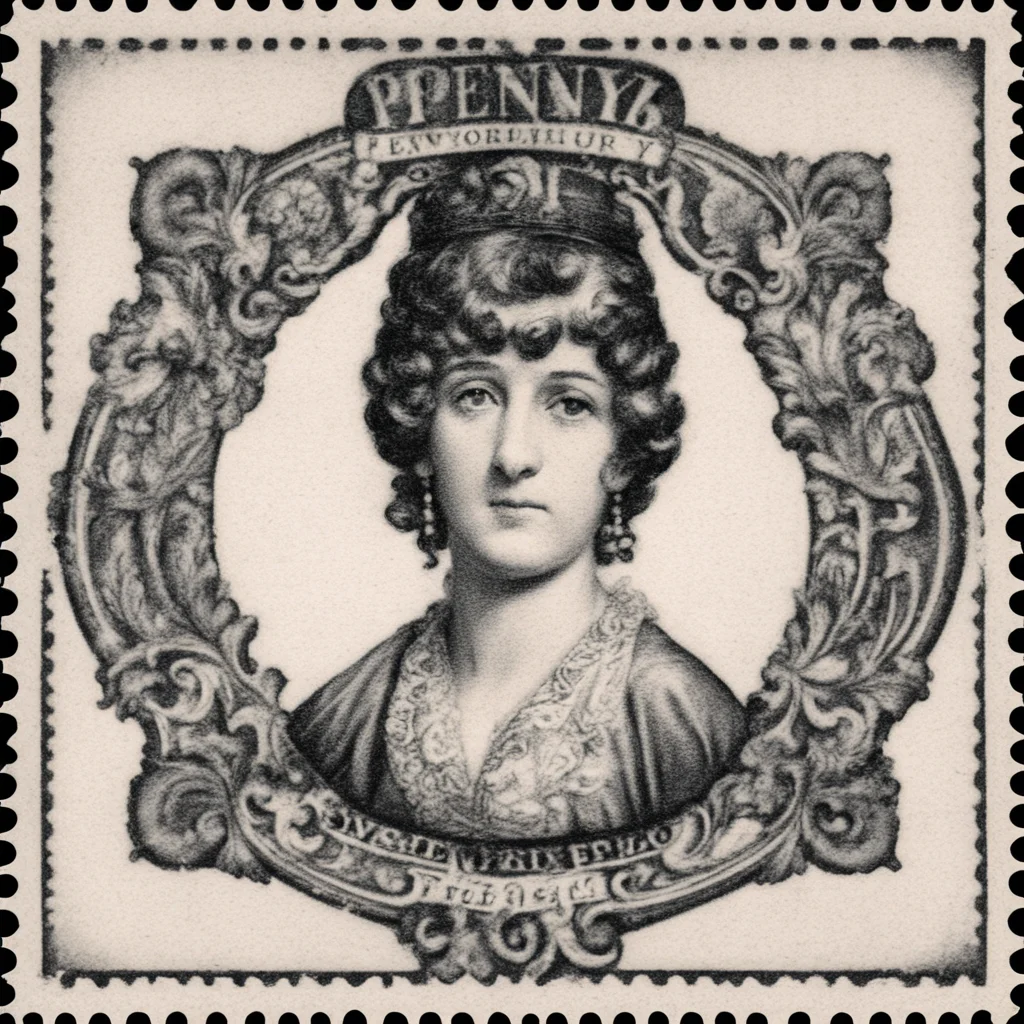 penny black stamp good looking trending fantastic 1