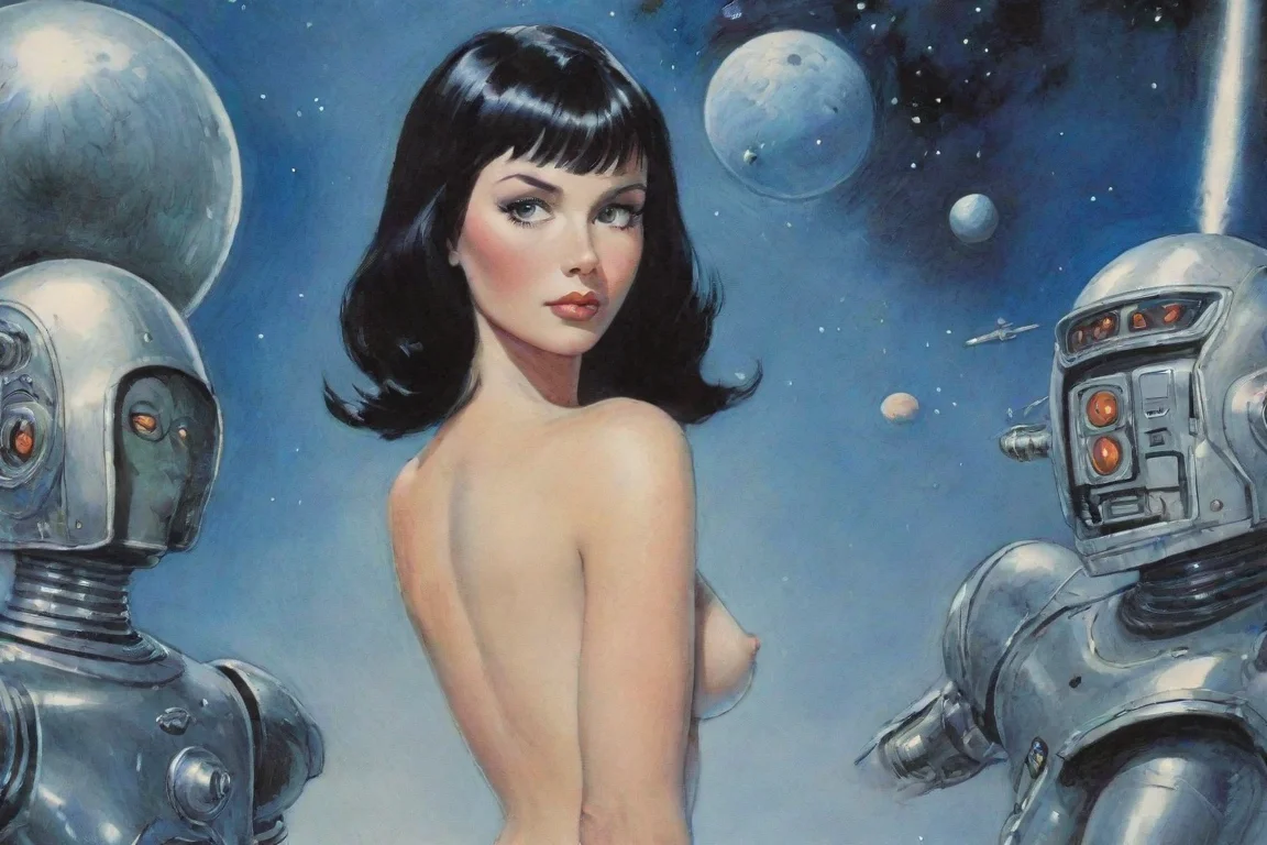 aiperry rhodan robots and spacegirl ink landscape