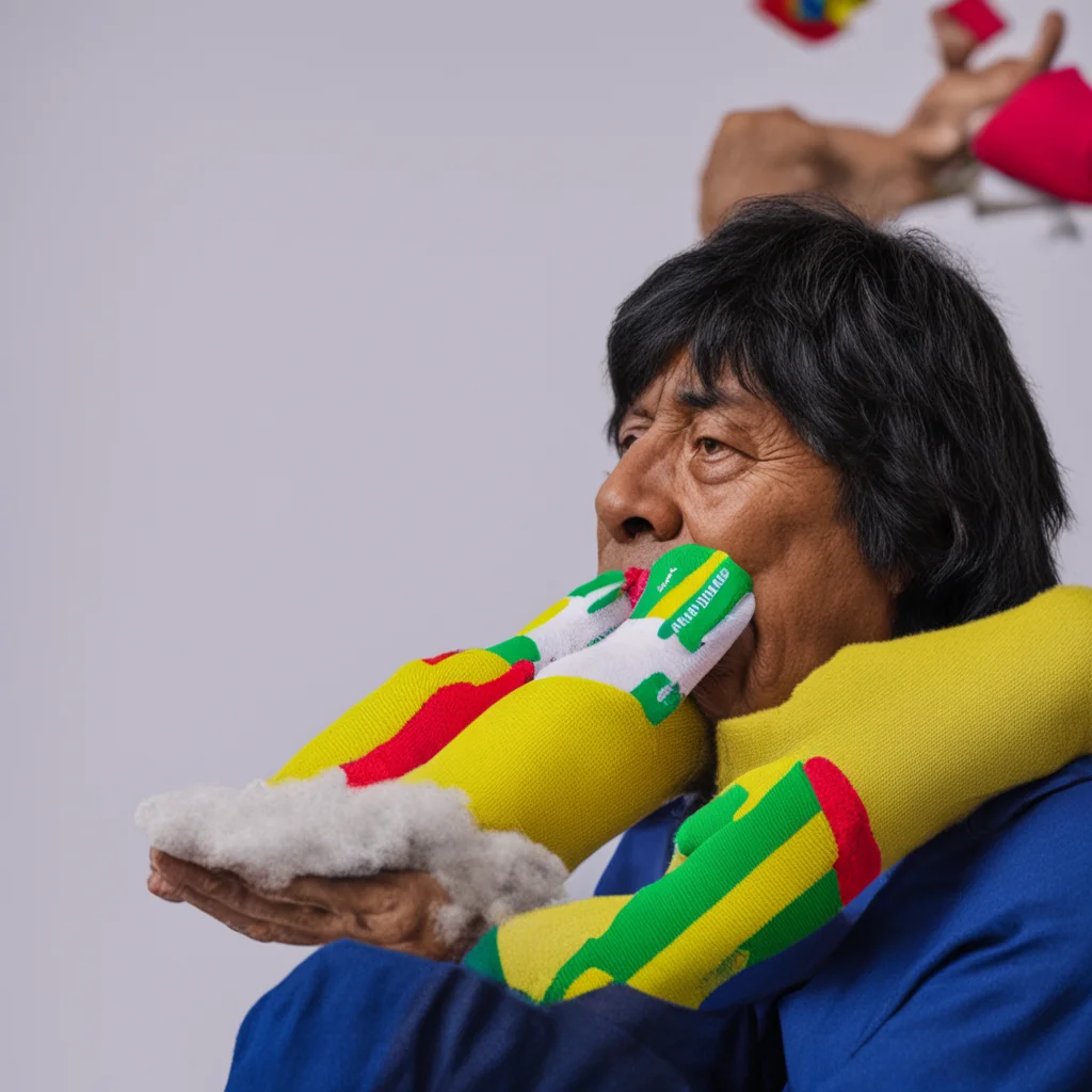 aiperson smells evo morales soccer socks good looking trending fantastic 1