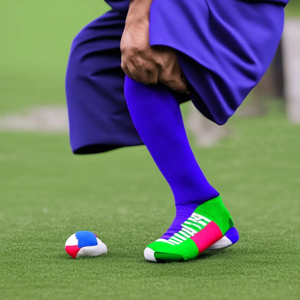 person smells evo morales soccer socks