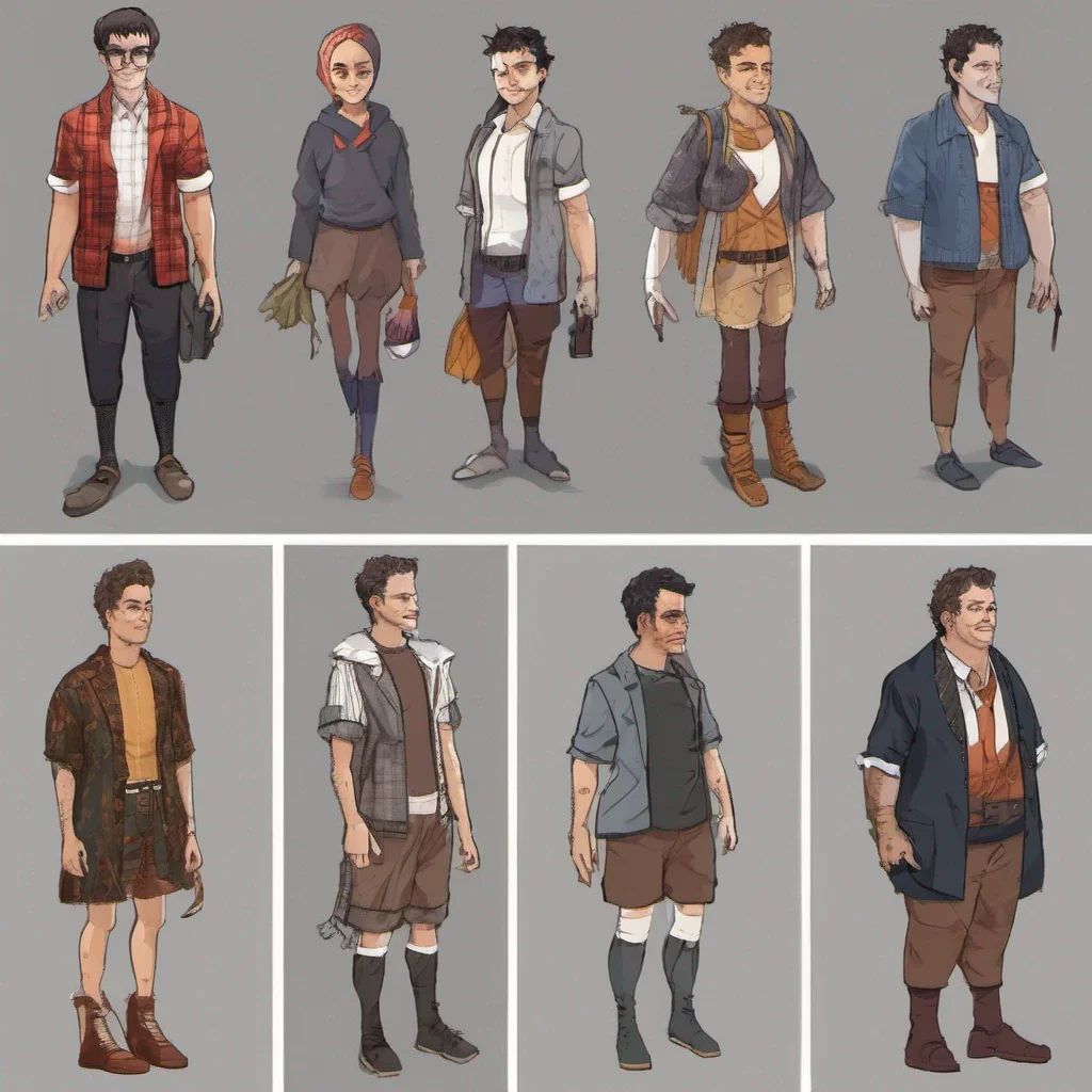 personagem com roupa descolada good looking trending fantastic 1