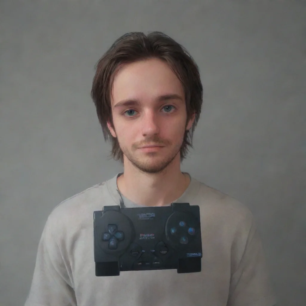 personne avec un effet ps2