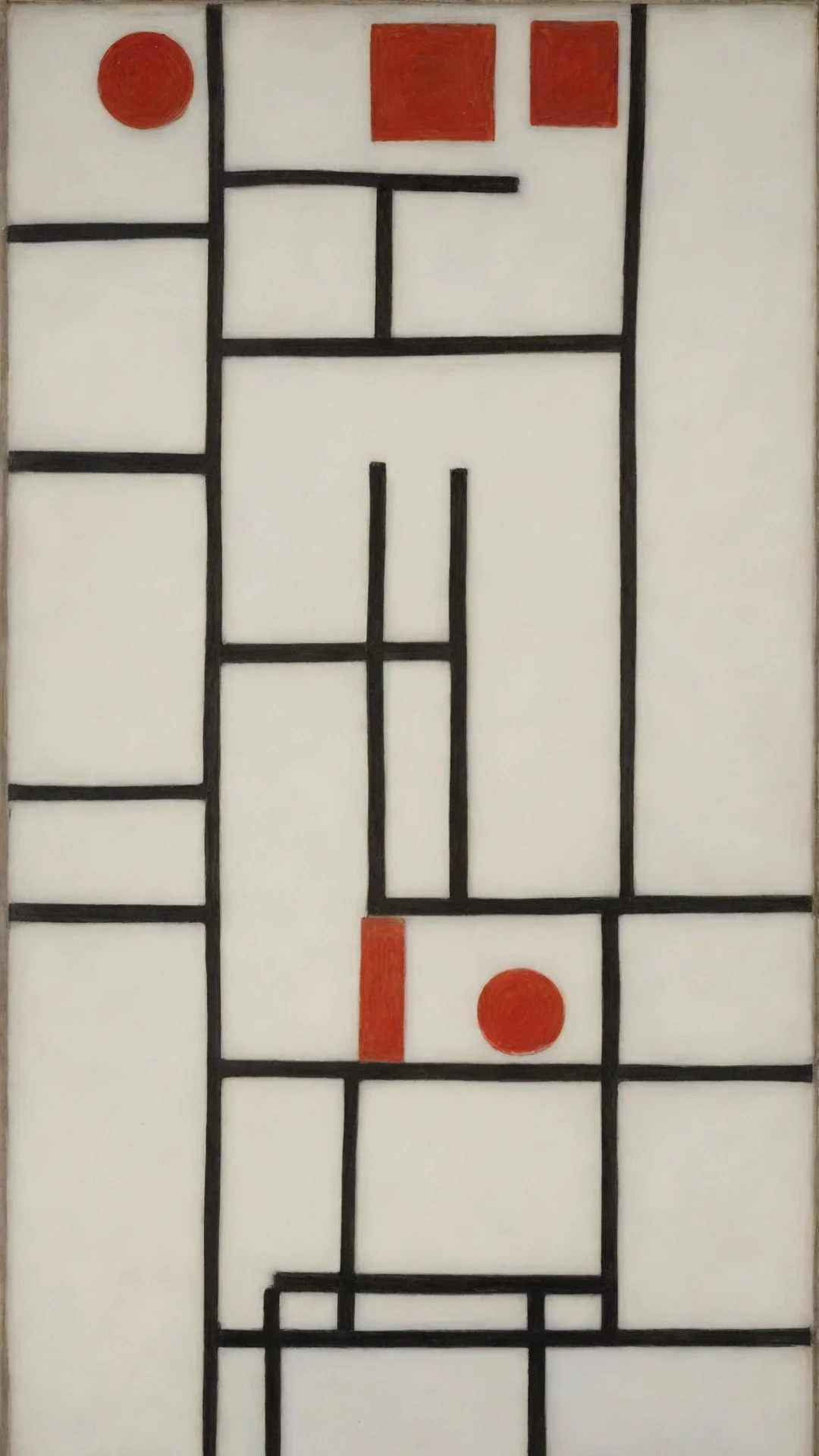 piet mondrian tall