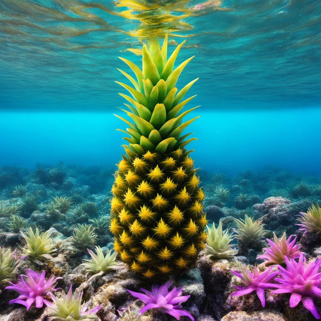 pineapple under the sea