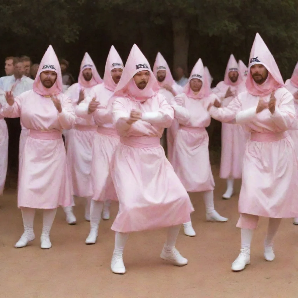 aipink kkk cult dancing