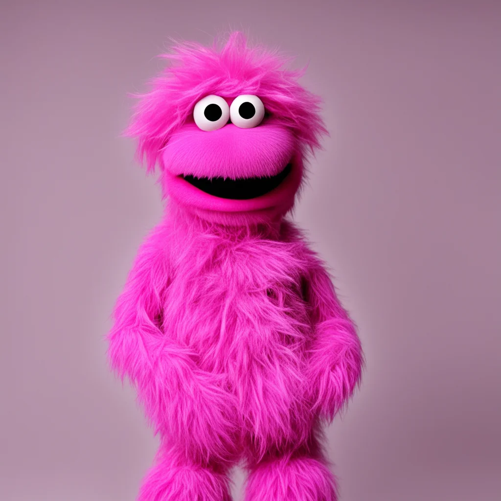 aipink muppet confident engaging wow artstation art 3