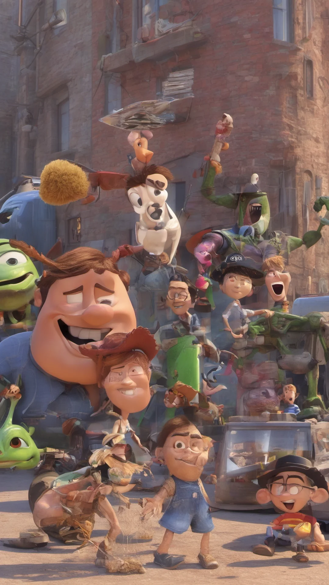 pixar amazing awesome portrait 2 tall