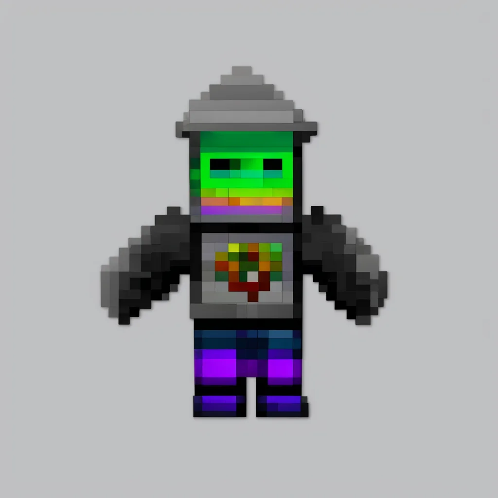 pixelartbuilder583 as a marketable plushie amazing awesome portrait 2