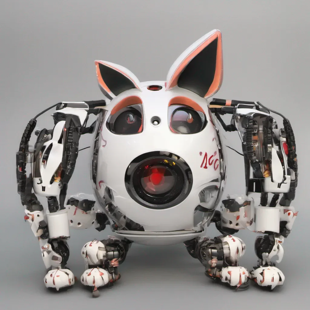 pogcat robot confident engaging wow artstation art 3