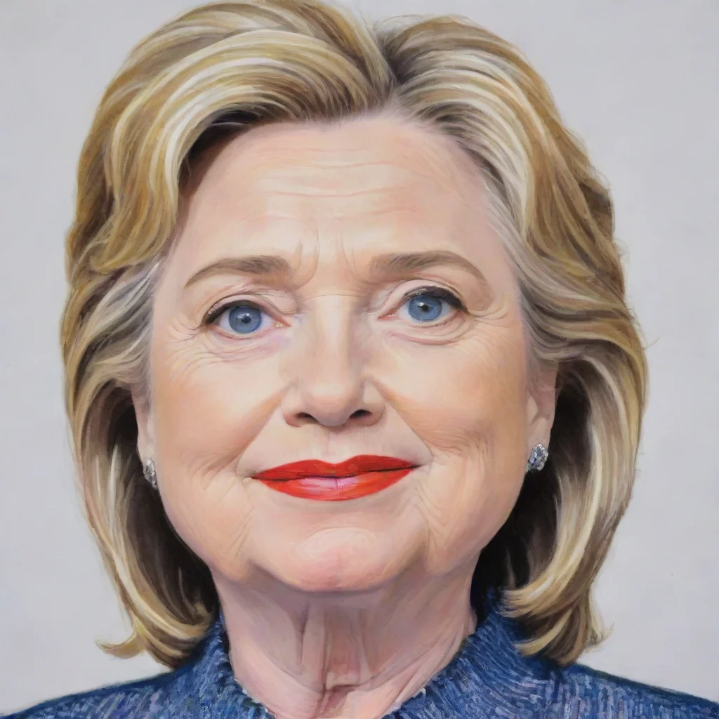 poorly drawn hillary clinton