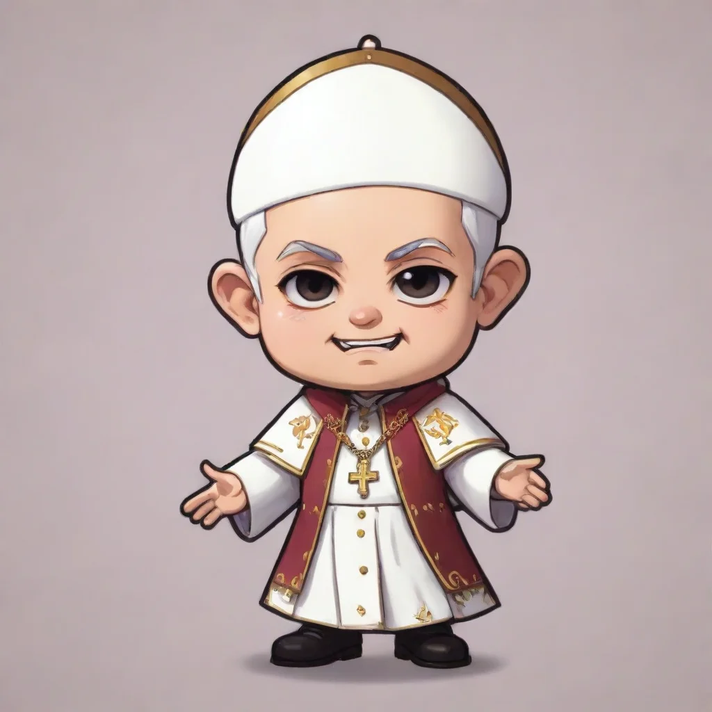pope of proctology chibi
