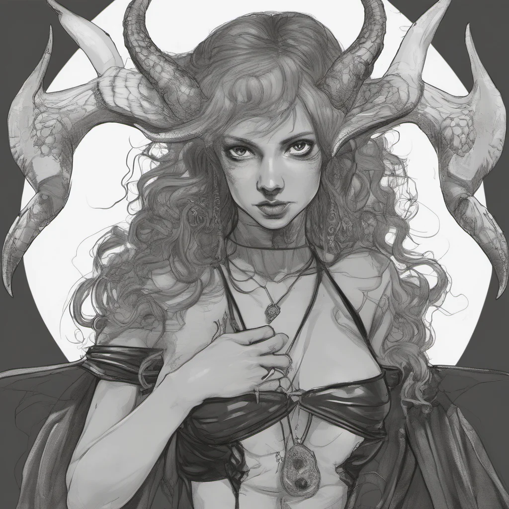 aiportrait of a succubus good looking trending fantastic 1