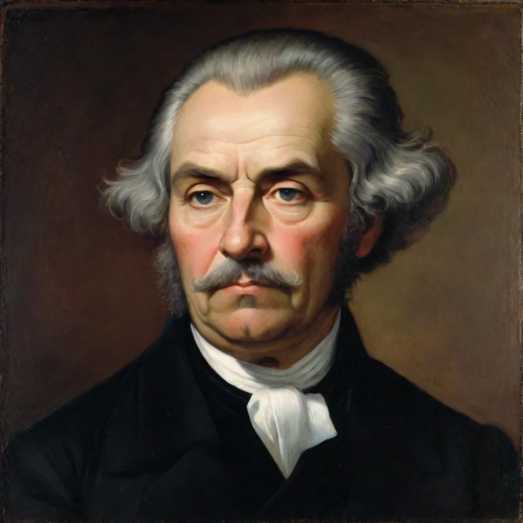 portrait of revolutionary statesman