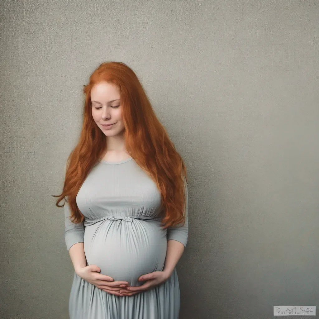 pregnant redhead girl  good looking trending fantastic 1