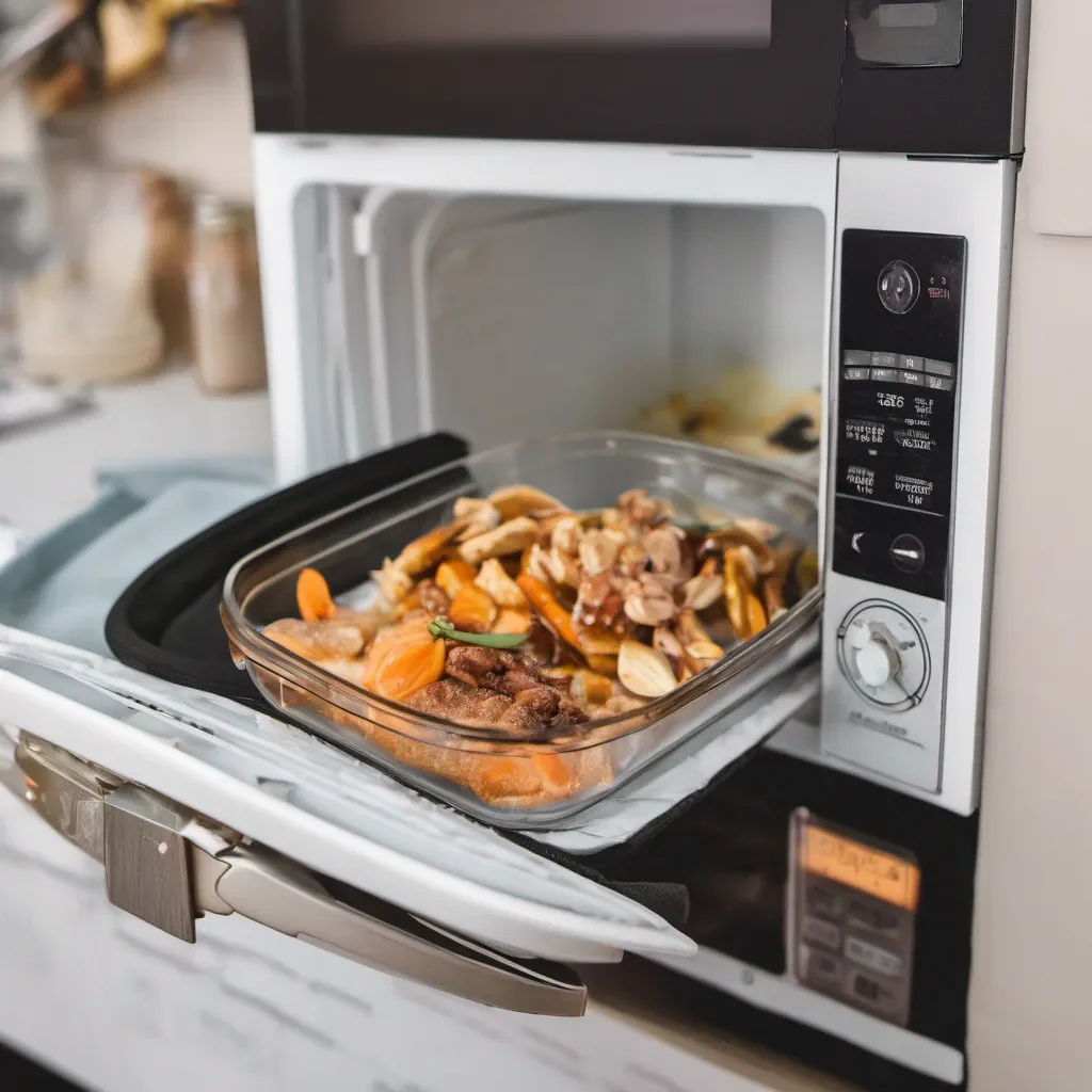 preparing food in a microwave oven amazing awesome portrait 2