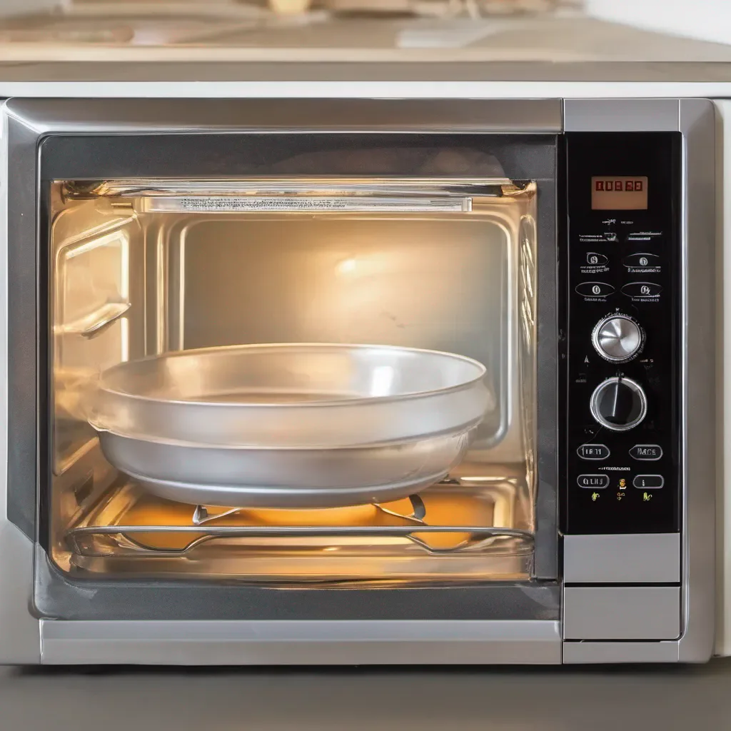 preparing food in a microwave oven