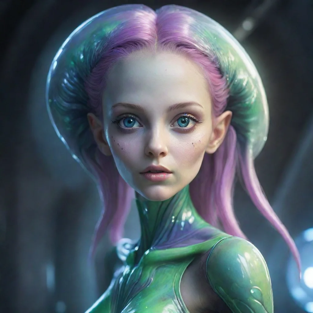 aipretty alien girl