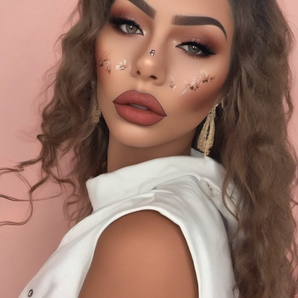 pretty realistic  woman baddie winged eyeliner  good looking trending fantastic 1