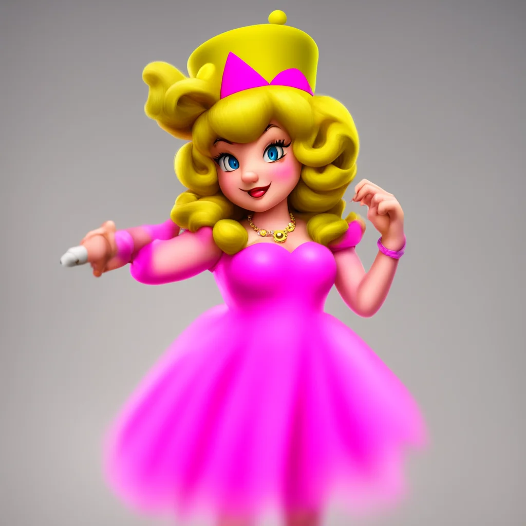 princess peach cigar confident engaging wow artstation art 3