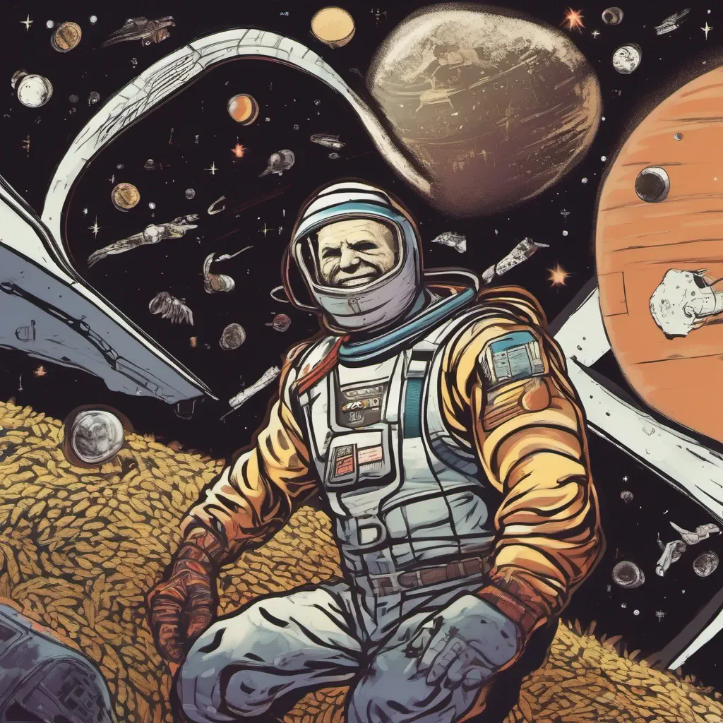 aipro wrestler farmer in space good looking trending fantastic 1