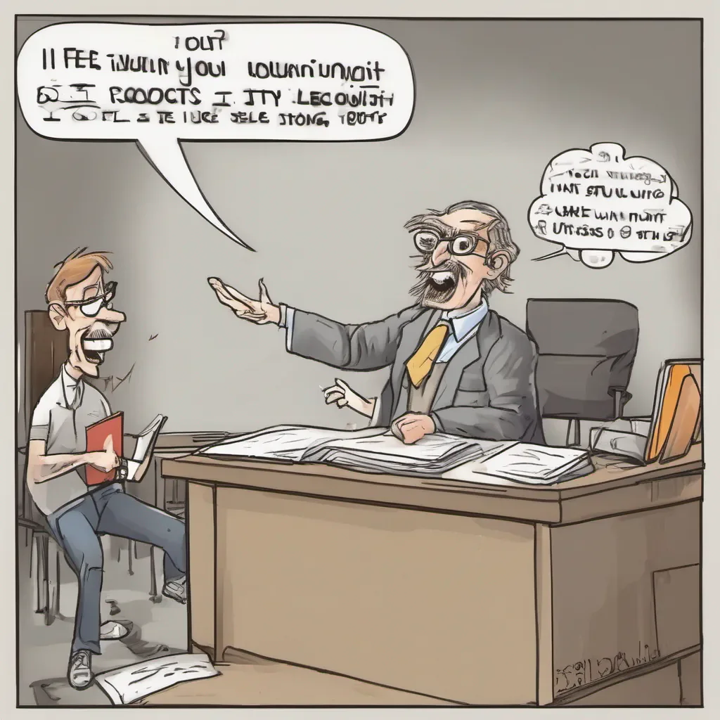 professor makes fun of silly student amazing awesome portrait 2