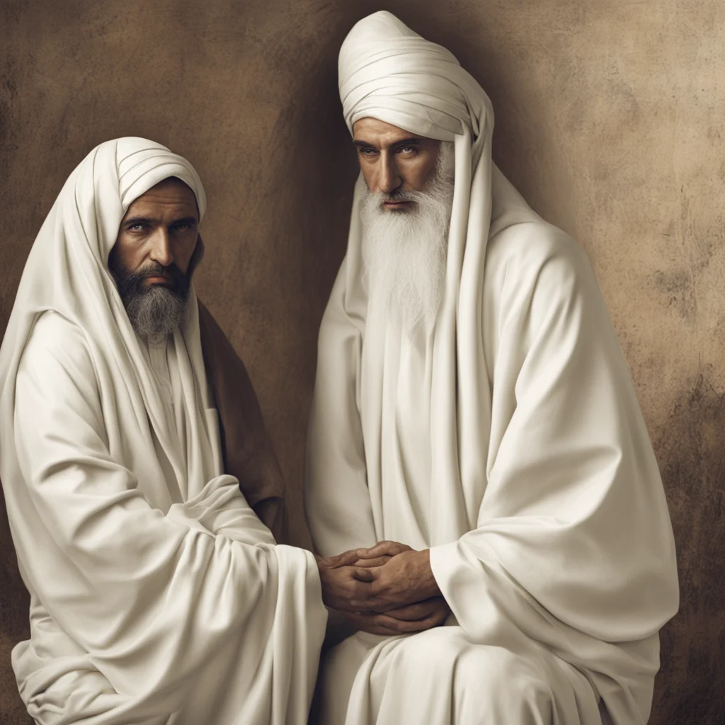 aiprophet muhammad with another arab amazing awesome portrait 2