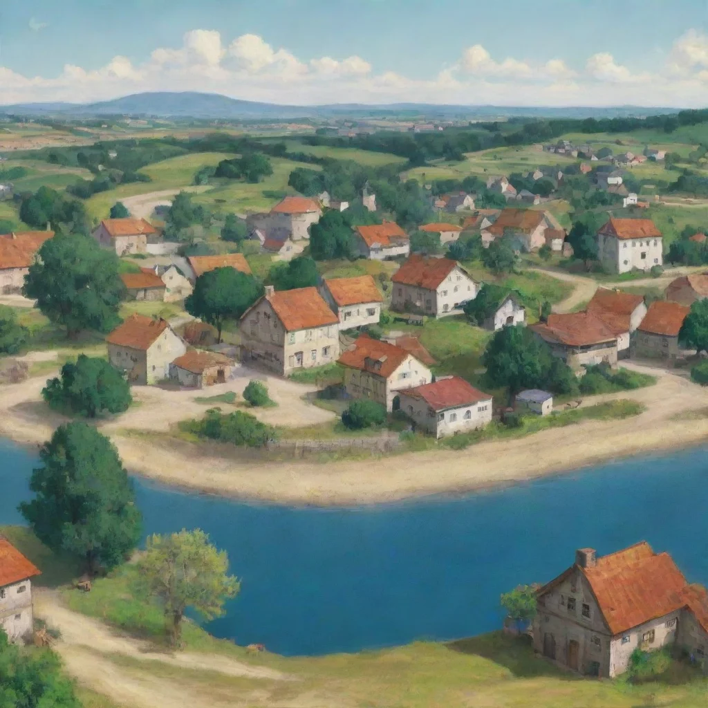 aips1 landscape of a little town