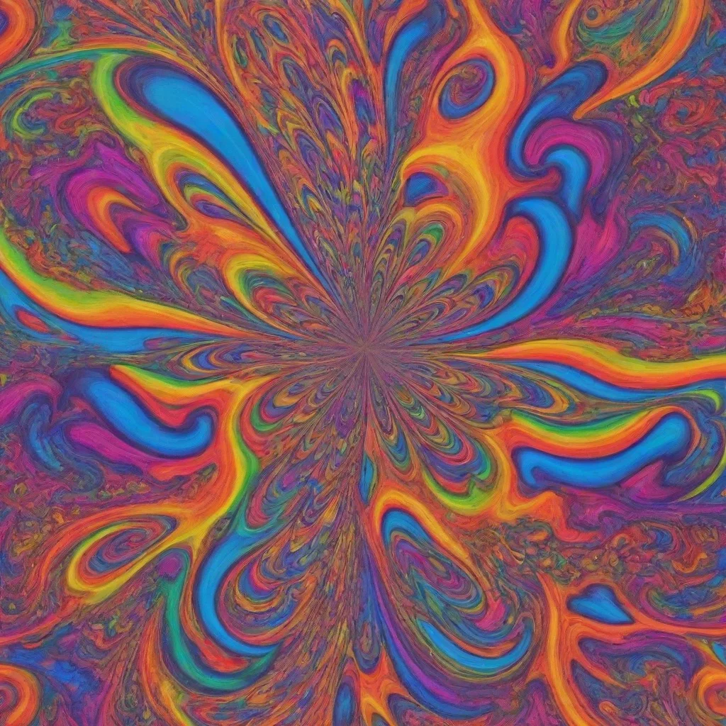 aipsychedelic abstract