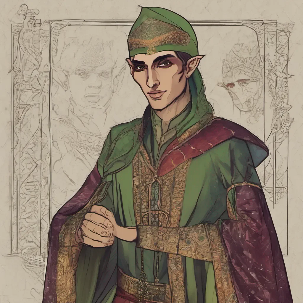 aiquid e azam as an elf amazing awesome portrait 2