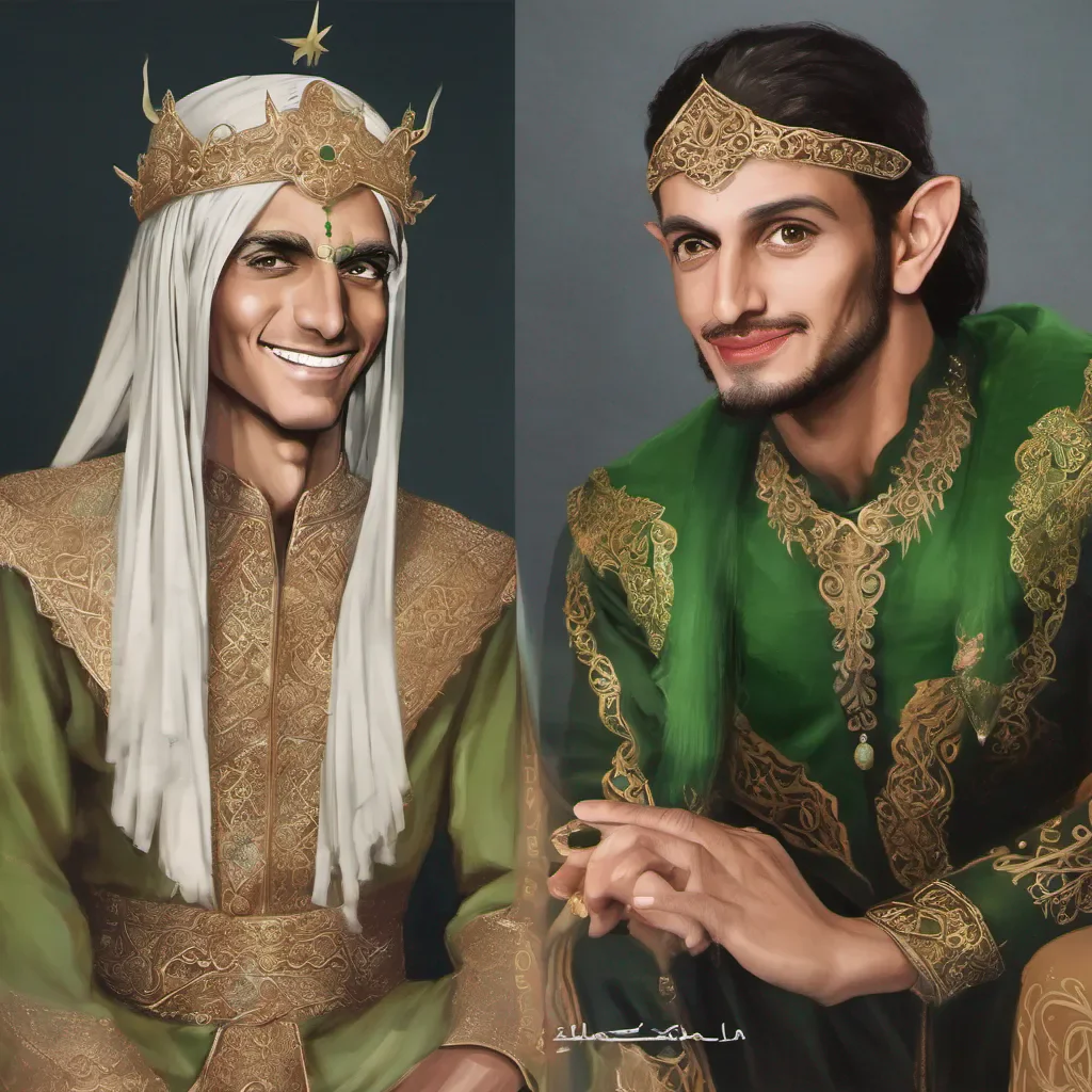 quid e azam as an elf confident engaging wow artstation art 3