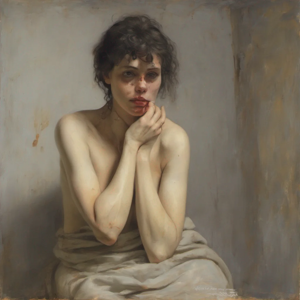 ragazza nuda torturata
