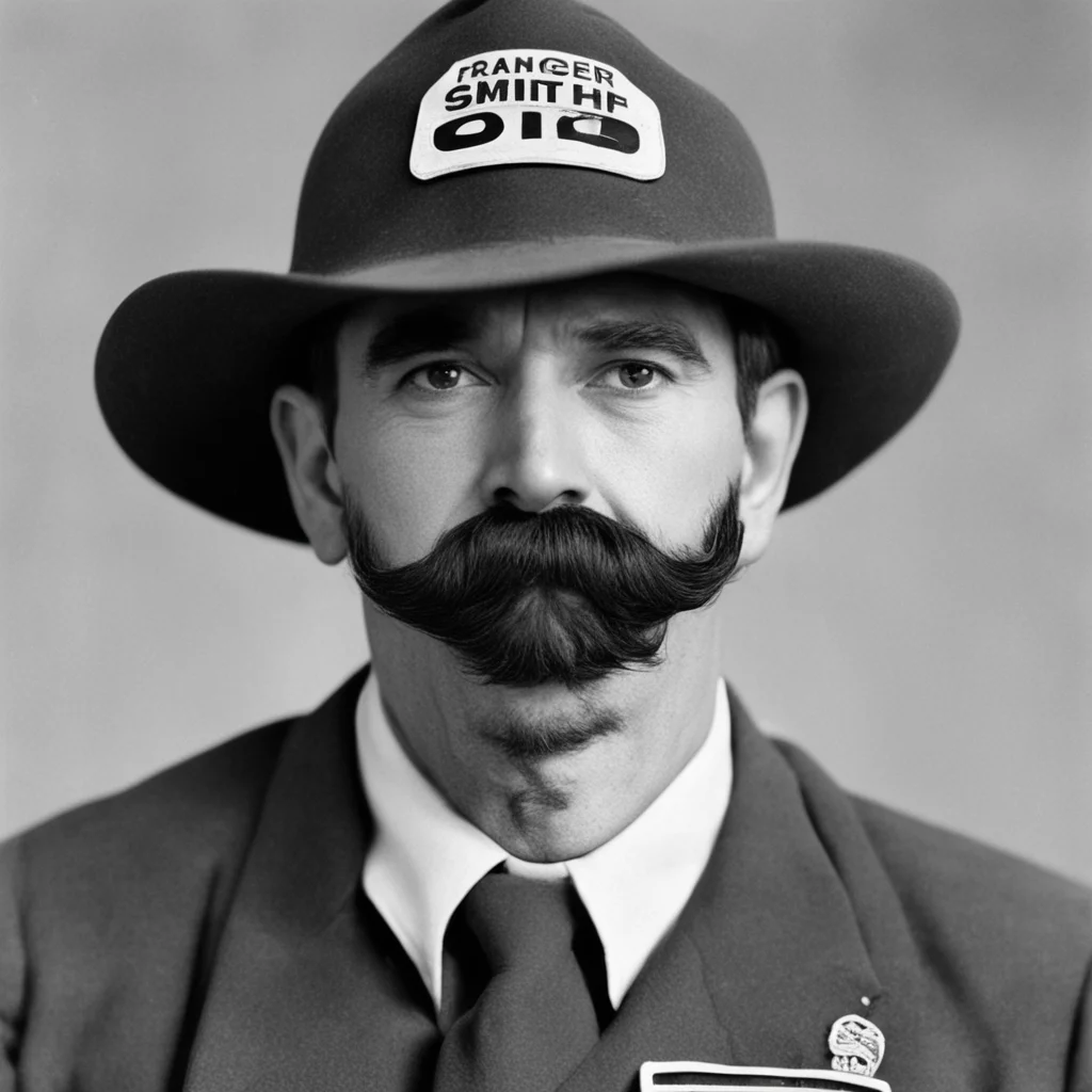 airanger smith with a firefighter sized mustache good looking trending fantastic 1