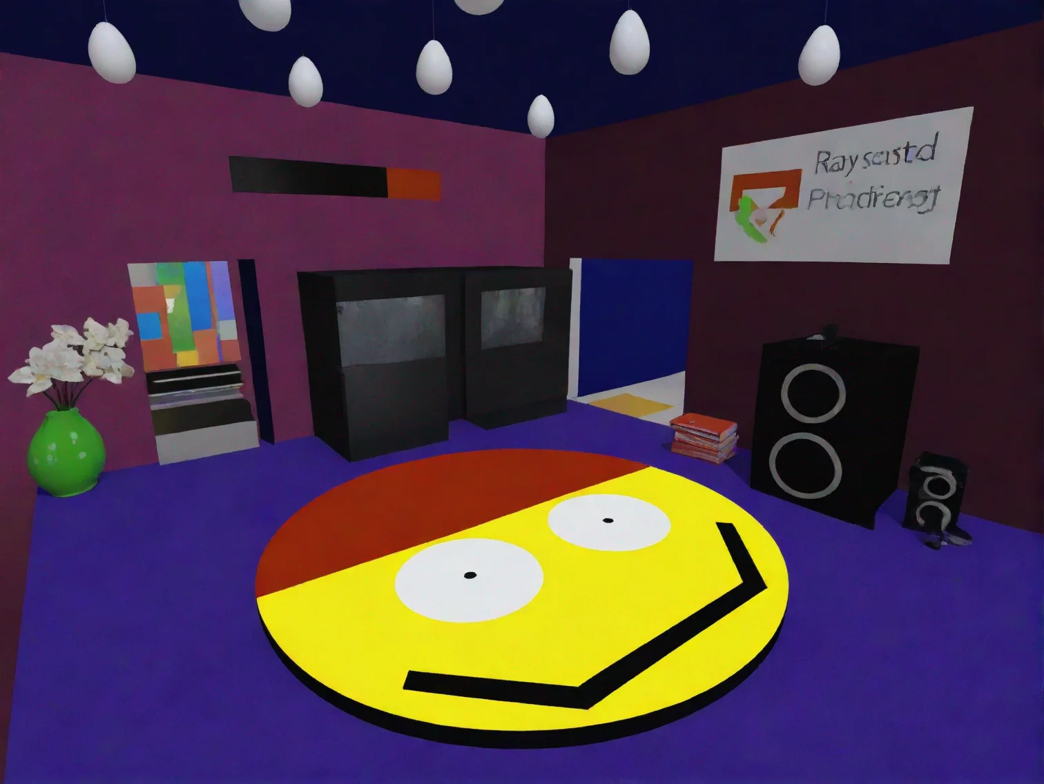 raycasted 3d render