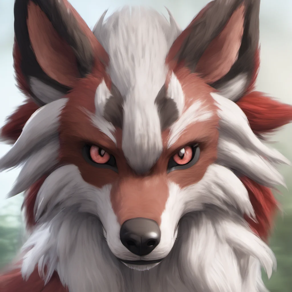 airealistic lycanroc %252528midday form%252529 lycanroc midday form anthro good looking trending fantastic 1