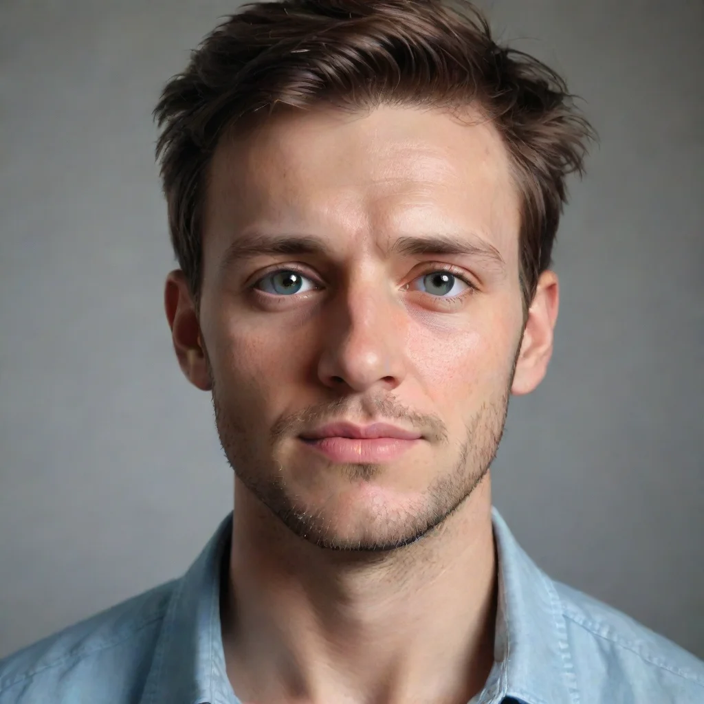 airealistic portrait of man hd