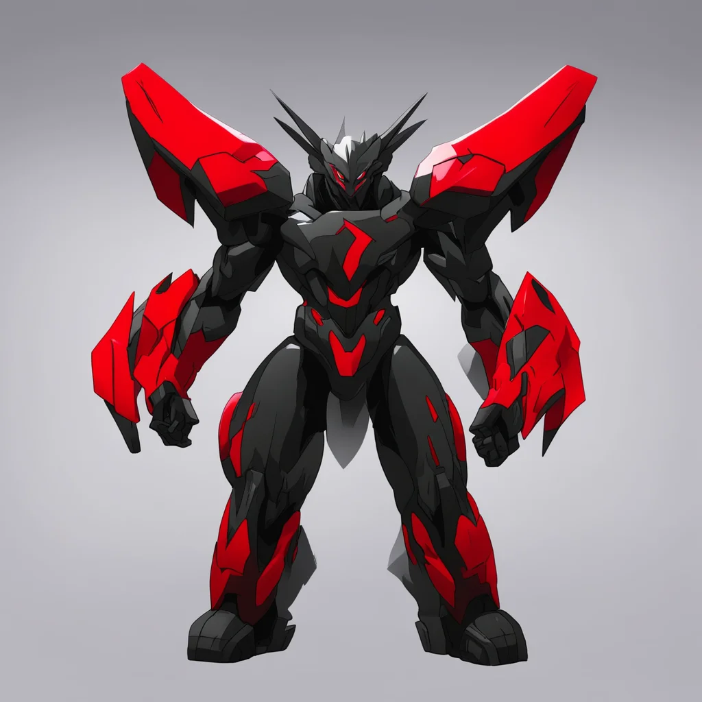 aired and black protogen anime