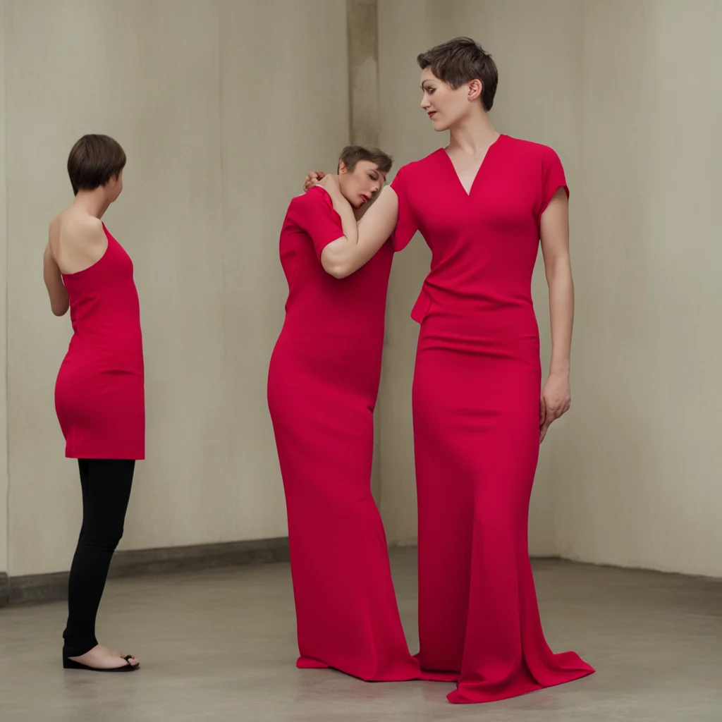 red dress girl punished a boy with whipping good looking trending fantastic 1