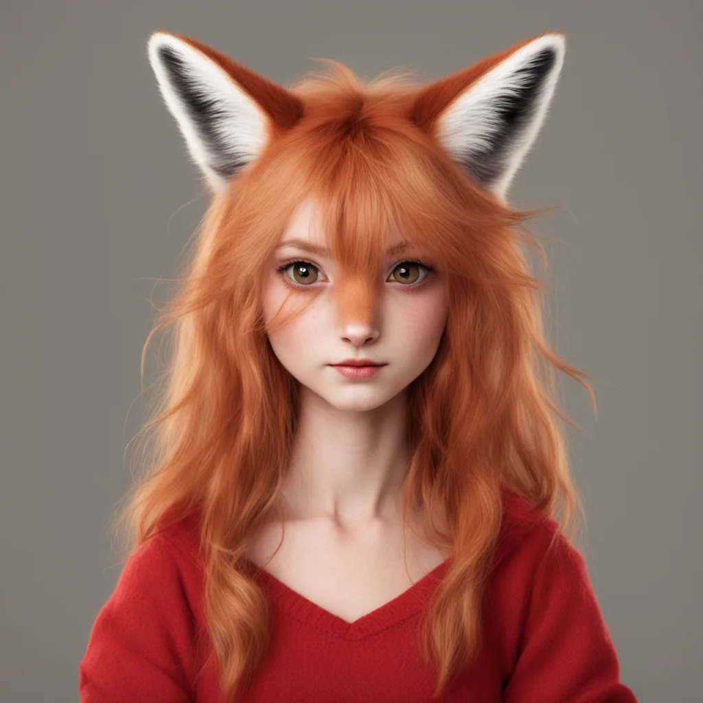 red fox girl confident engaging wow artstation art 3