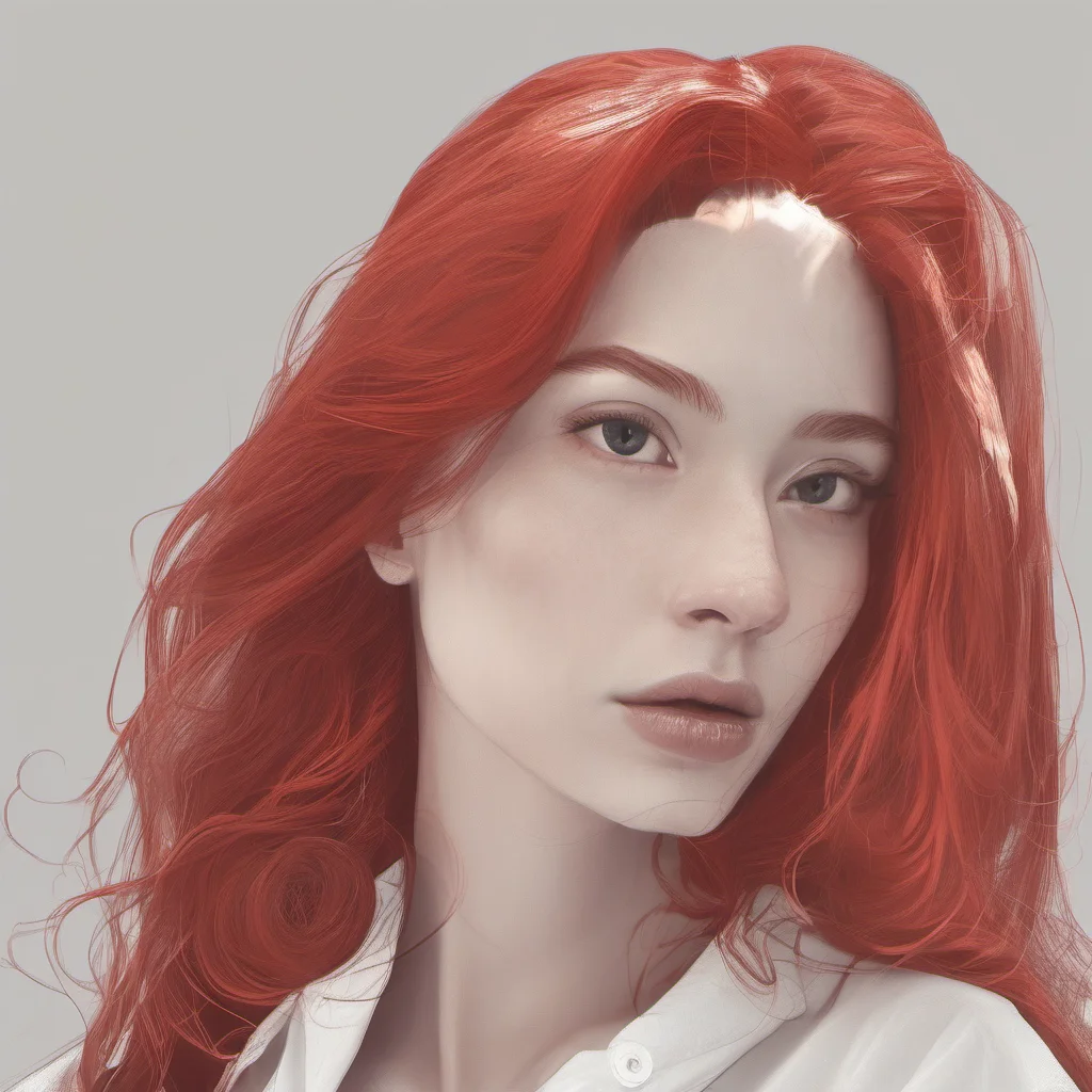 aired hair girl